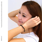 Turmalin und 24K Vergoldeter Silber-Schmetterling Armband