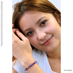 Elegantes Amethyst und 24K Vergoldeter Silber - Schmetterling Armband für Damen - stilvoll & kraftvoll - YUCHARM