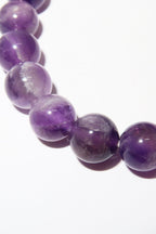 Elegantes Gelber Achat und Amethyst Armband für Damen - stilvoll & kraftvoll - YuCharm